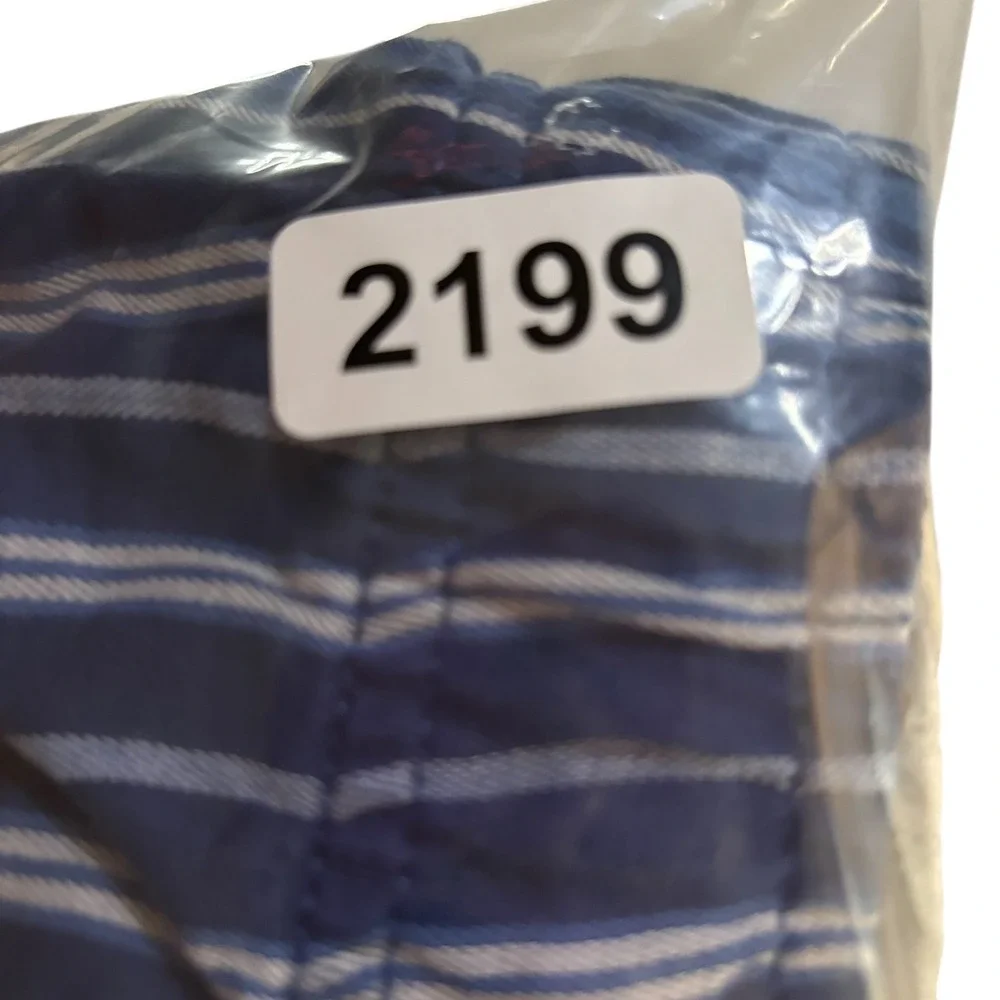 NWT Banana Republic Men Striped Linen Shorts XL Vacation Classic Ombra Old Money